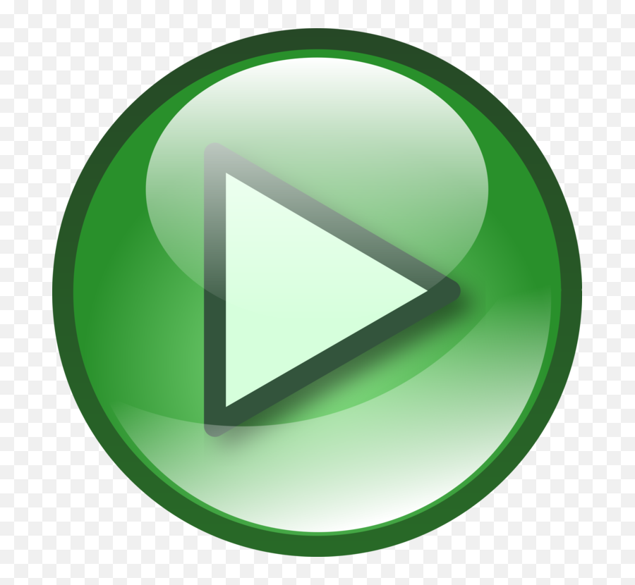 Play Audio Button Set Clip Art Free Vector - Green Start Start Button Png Gif,Play Button Png Transparent