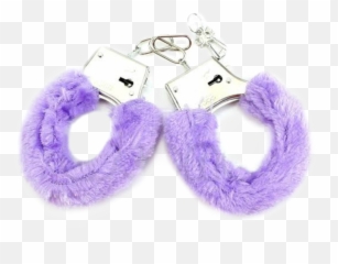 Kinky - Fluffy Handcuffs Transparent Background png