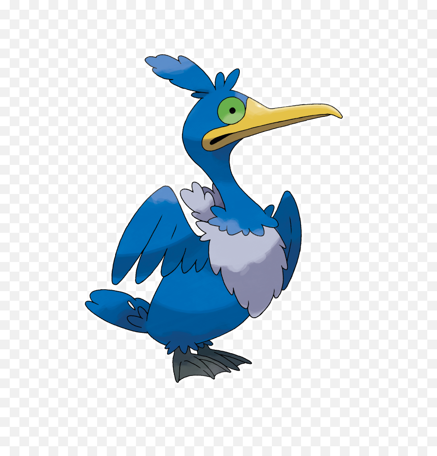 Cramorant Pokémon Sword Shield - Pokemon Gen 8 Bird Png,Sword And Shield Transparent