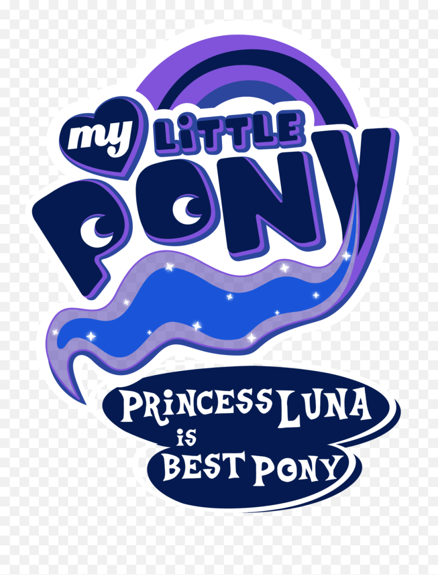 Download My Little Pony Logo - Princess Luna Is Best Pony Png,My Little Pony Logo