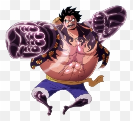 Download Monkey D - Luffy Gear 4 Render Full Size Png Luffy Gear 4 Png,Monkey D Luffy Png