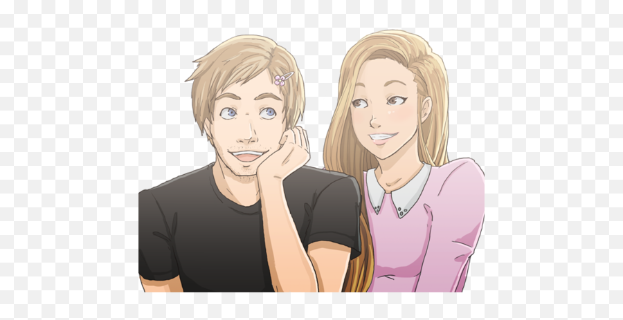 Marzia Love Transparent Png - Marzia And Felix,Pewdiepie Png