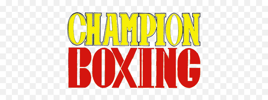 Fichierchampion Boxing Logopng U2014 Wikipédia - Champion Boxing Sega Logo,Boxing Logo