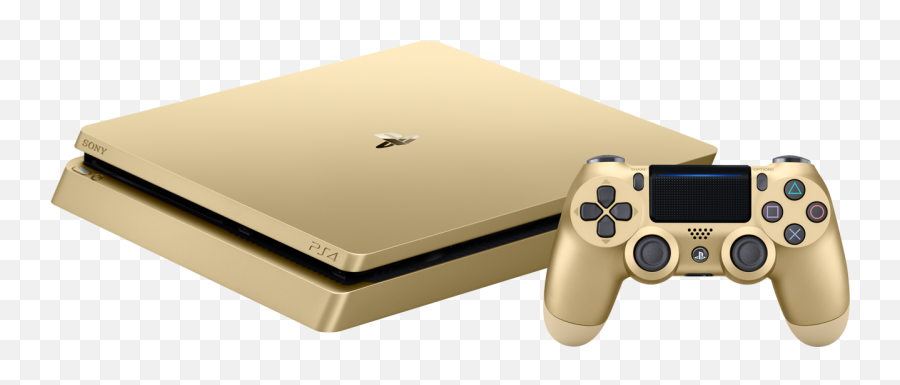Product Name Playstation 4 - Gold Ps4 Slim Png,Ps4 Png