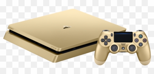 Product Name Playstation 4 - Gold Ps4 Slim Png,Ps4 Png