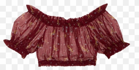 Red Silk Top Blouses - Blouse Png,Silk Png