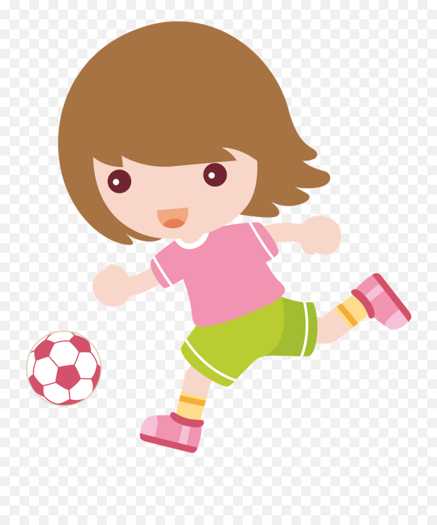Minus Say Hello Girl Dancing Child Doll Womenu0027s - Menina Jogando Futebol Desenho Png,Football Clipart Transparent