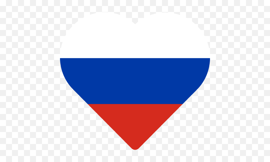 Vector Country Flag Of Russia - Heart Vector World Flags Clip Art Png,Russian Flag Transparent