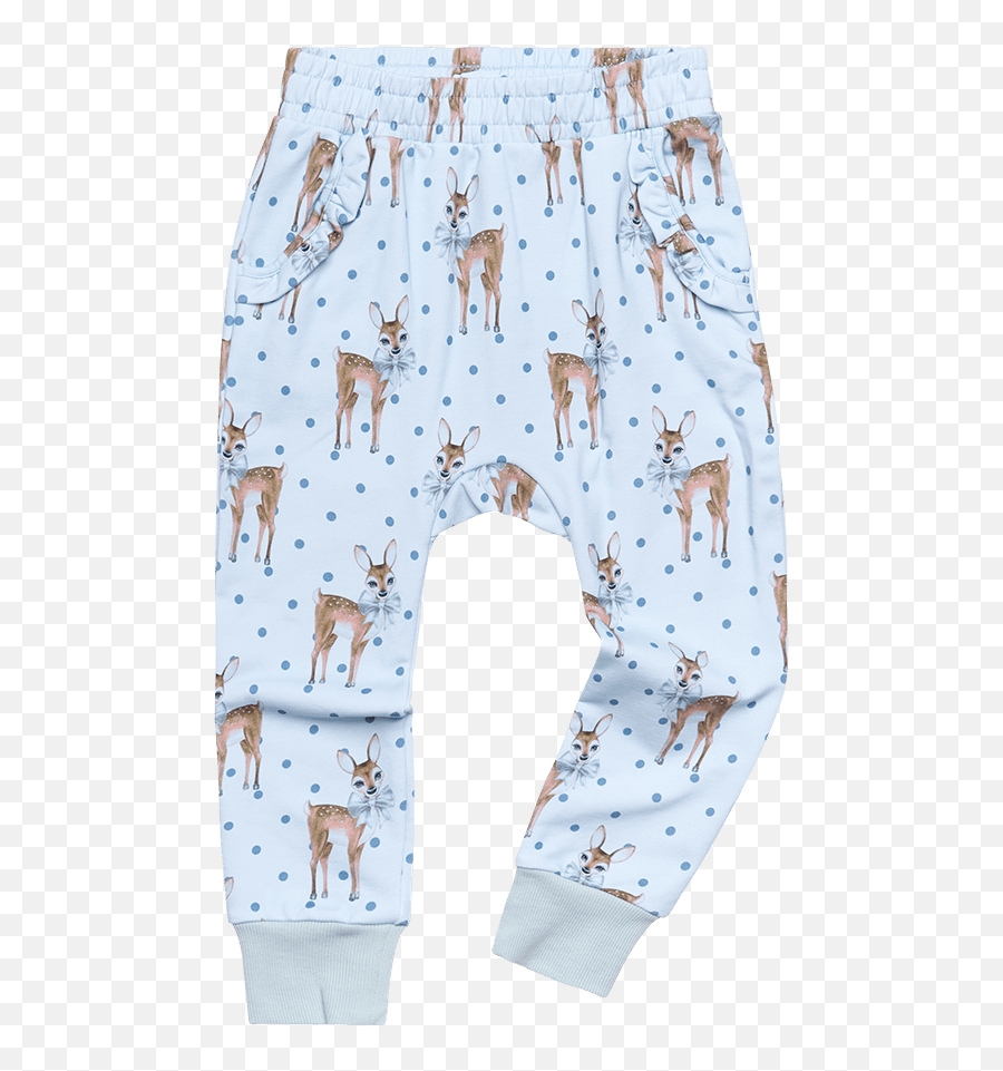 Rock Your Baby Deer Heart Trackpants Png