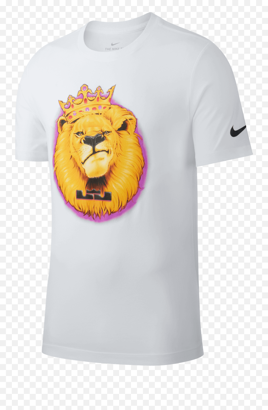 Nike Lebron James Airbrush Dry Tee For - T Shirt Nike Lion Png,Lebron James Logo