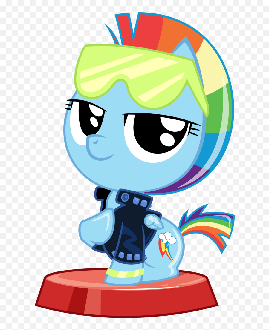 Phucknuckl - Mlp Pocket Ponies Rainbow Dash Png,Rainbow Dash Transparent