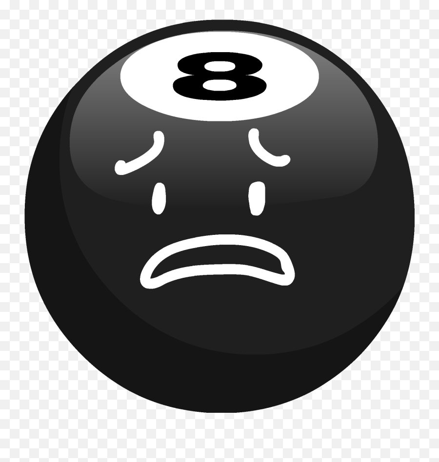 8 - Ball Sad Transparent Inanimate Insanity Spikey Mervert 8 Ball Bfdi ...