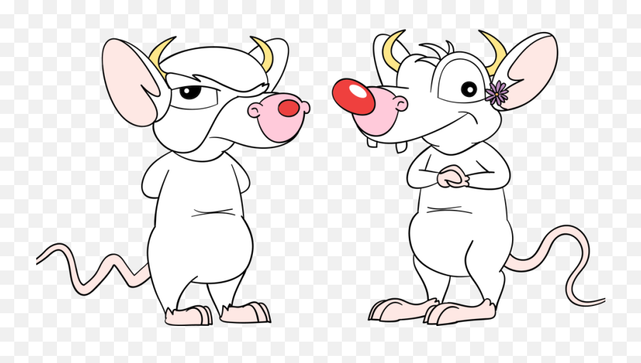 Belugatoons Cowsplay - Pinky U0026 The Brain Cartoon Png,Cartoon Brain Png