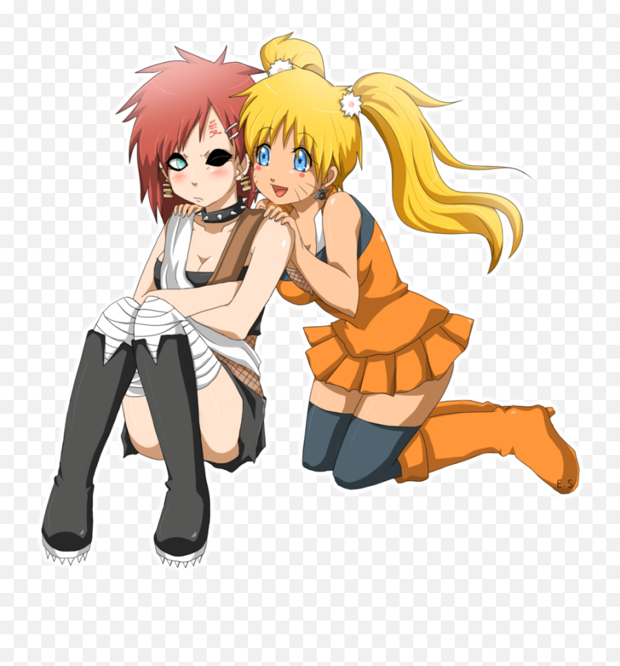 Naruto Rasengan - Naruto Gaara Sexy Jutsu Transparent Png Gaara And Naruto Girl,Gaara Png
