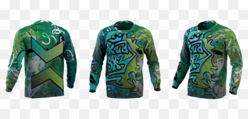 Street Graffiti Jersey U2014 Kua Sky - Skydiving Jumpsuits Jerseys And Gear Long Sleeve Png,Grafitti Png