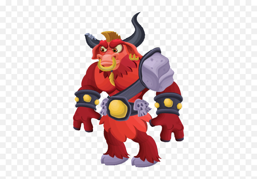 Red Minotaur Png Image With No - Demon,Minotaur Png