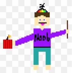 Minecraft Noob Clipart - Fictional Character Png,Noob Png