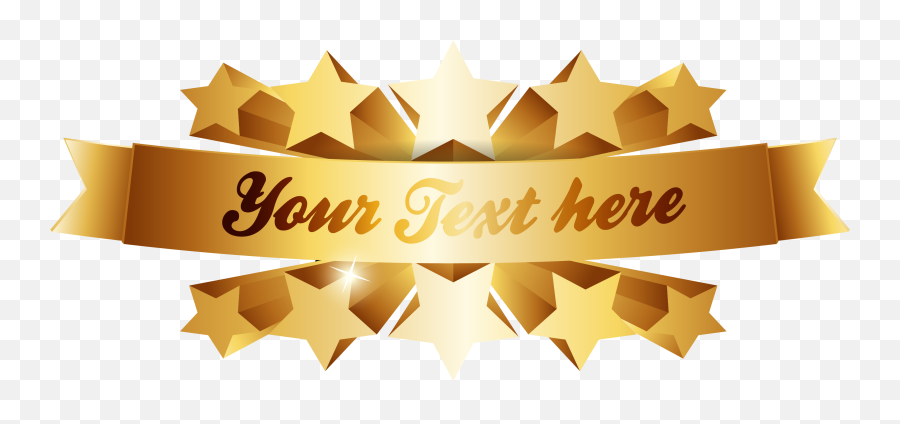 Download Gold Ribbon Texture Title Stars Transprent Png - Keep My Hands Off You,Gold Texture Png