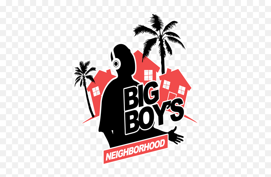 Listen To Big Boys Neighborhood Live - Palm Tree Silhouette Clip Art Png,Iheartradio Logo Png