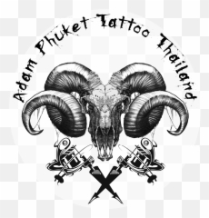 Adam Phuket Tattoo Thailand - Machine Gun Clipart png