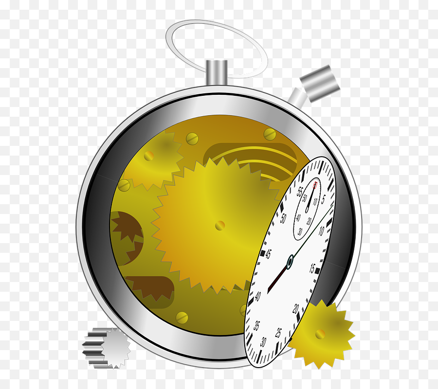 Stopwatchhustle And Bustlehourstimerwatches - Free Image Clipart Broken Clock Png,Stopwatch Transparent