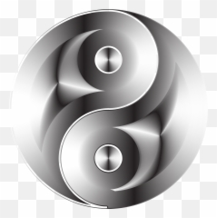 Download Hd This Free Icons Png Design - Large Black And White Yin Yang