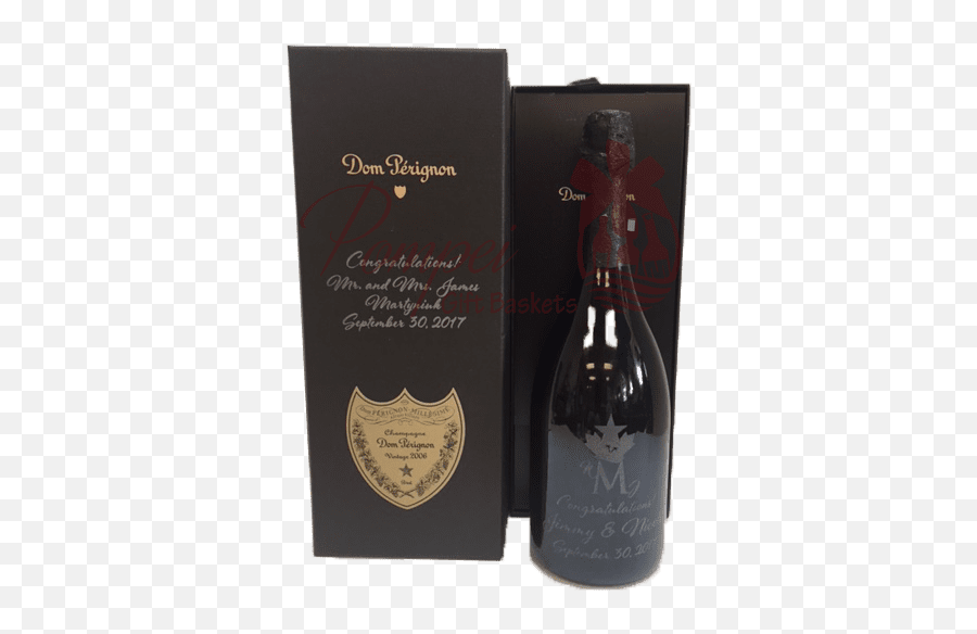 Build A Dom Perignon Rose Champagne Basket With - Dom Perignon Gift Box Engraved Png,Dom Perignon Logo