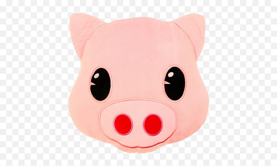 Download Hd Wholesale Pig Emoji Cushion - Cojin De Cerdo Emoji Png,Pig Emoji Png
