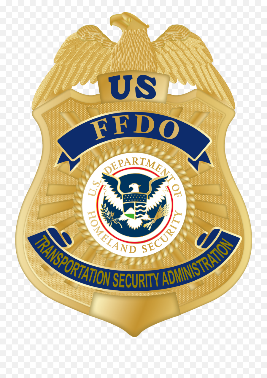 Federal Flight Deck Officer Badge - Department Of Homeland Security Png,Security Badge Png