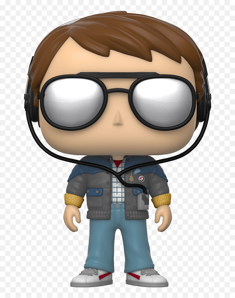 Back To The Future - Marty With Glasses Funko Pop Png,Back To The Future Png