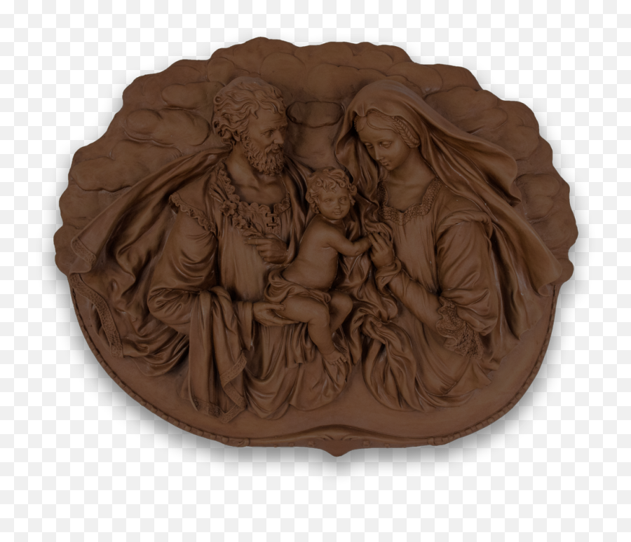 Download Resin Plaque Of The Holy Family - Commemorative Carving Png,Plaque Png