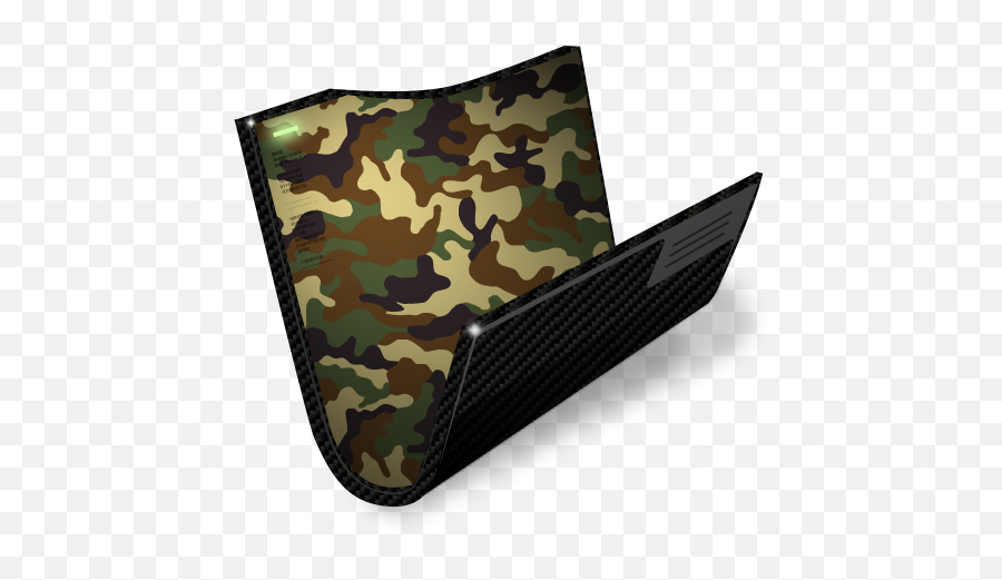 Futuristic Folder Camouflage Icon Png - Folder Icons,Camouflage Png