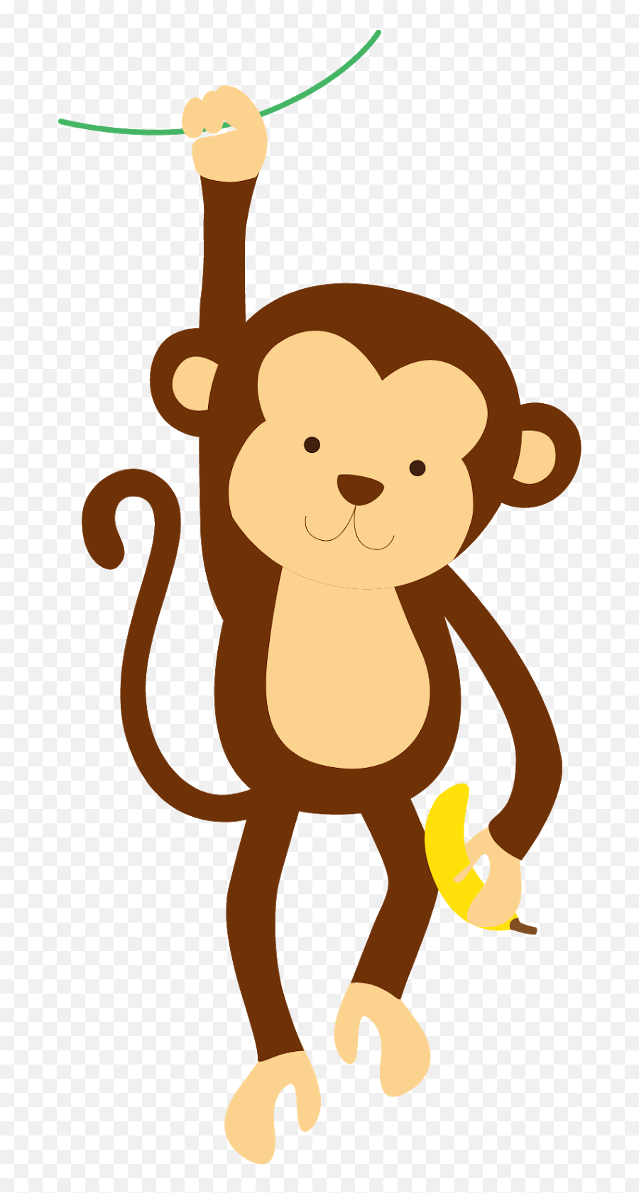 Clip Art - Cartoon Monkey Transparent Background Png,Monkey Transparent  Background - free transparent png images 
