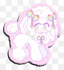 Rainbow Cloud Ami - Dot png