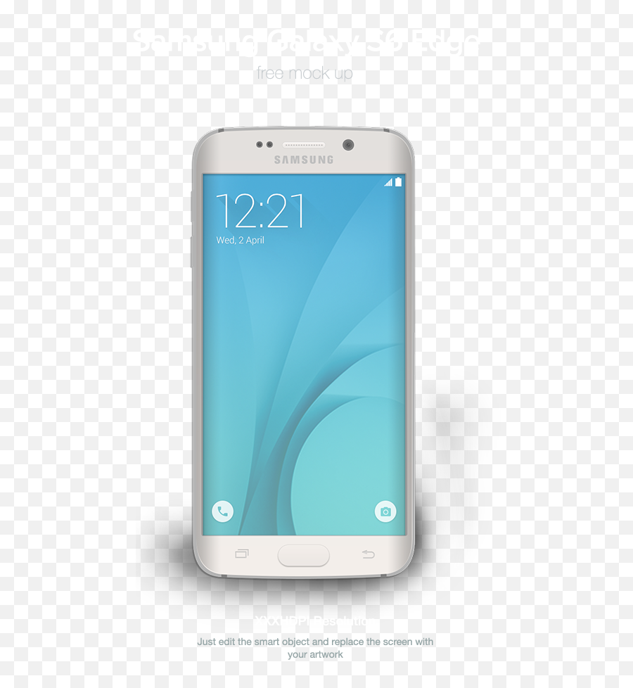Galaxy S6 Edge Mockup - Samsung Group Png,App Icon Mockup Psd Free