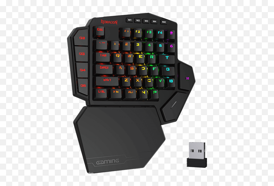 Redragon K585 Diti One - Handed Mechanical Gaming Keyboard Redragon Diti Png,How To Change Ps3 Icon Colors