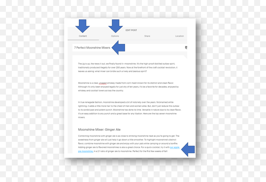 Squarespace Blogs 5 Basic Tips For Publishing Root U0026 Branch - Document Png,Icon Box Arrow Link