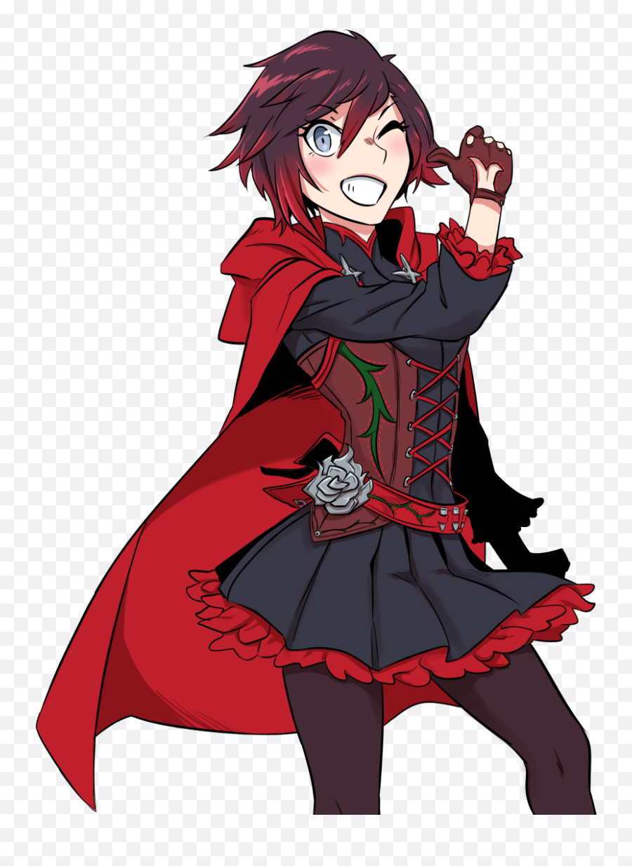 Switchback U2014 Team Rwby Redesign Ruby Rose - Rwby Ruby Rose Redesign Png,Rwby Png