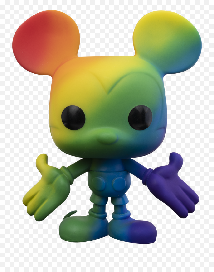 Funko Pop Disney Pride - Mickey Mouse Rainbow Pride Mickey Funko Png,Red Robin Pride Icon
