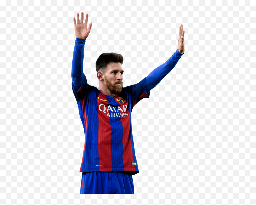 Messi Photo Background Free With Her Hands In Air - 29443 Logo Png De Messi,Icon Messi