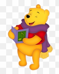 Download Winnie The Pooh Png Image - Winnie The Pooh Purple,Pooh Png