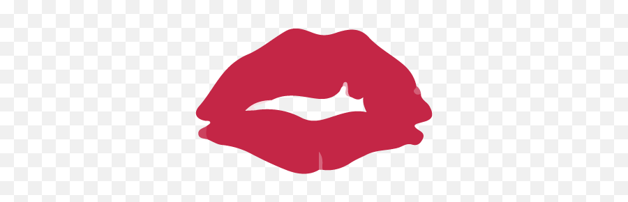 Kiss My Lips Stickers By Hyunjung Lee - Girly Png,Kiss Icon For Facebook