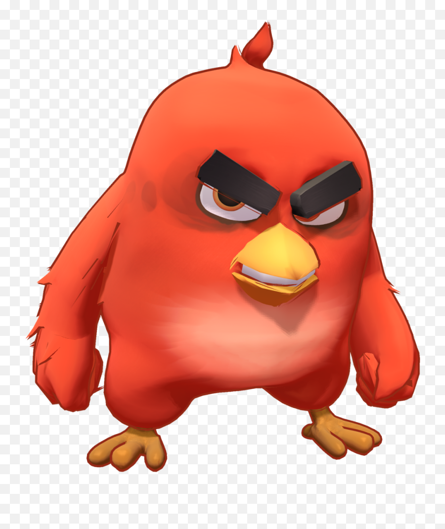 Mmd Angry Birds Red Fire Model Preview - Angry Birds 3d Model Png,Angry Png
