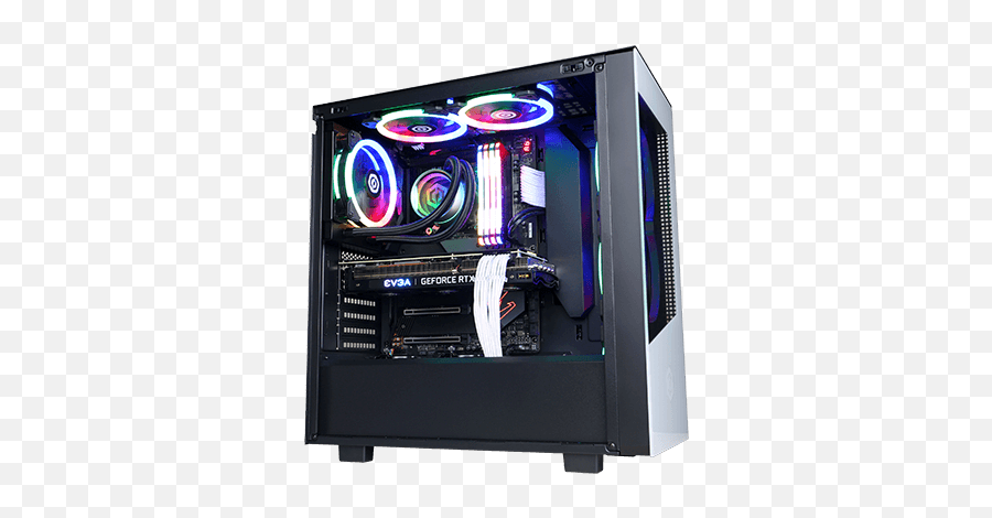 March Special I - Thunderstorm Gaming Pc 3080 Png,Fan Icon On Computer Case