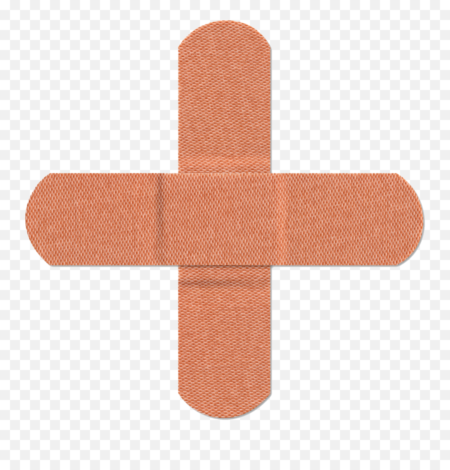 Banda Png - Bandage Cross Clipart Full Size Clipart Cross Bandage,Bandaid Png