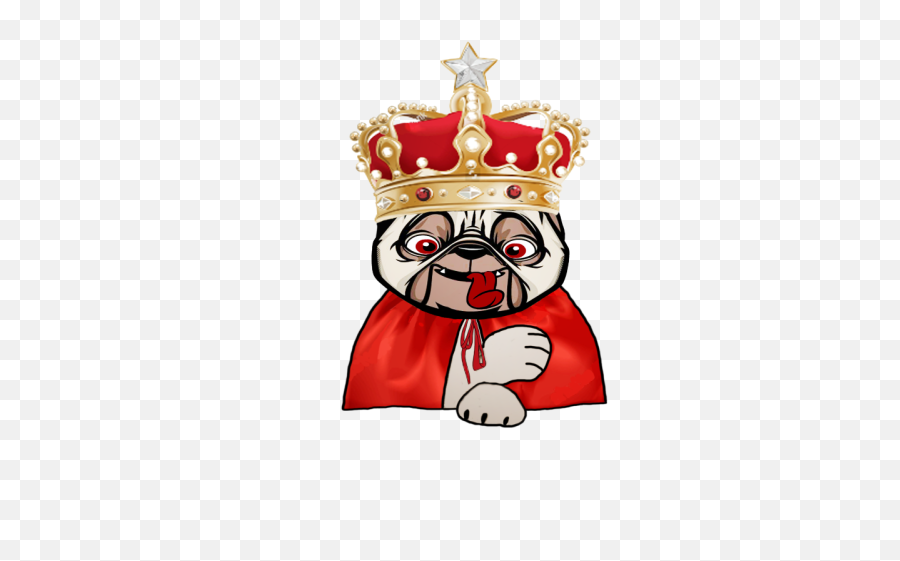 Funny King Dog Logo By Adil Chahmi Inktale Png