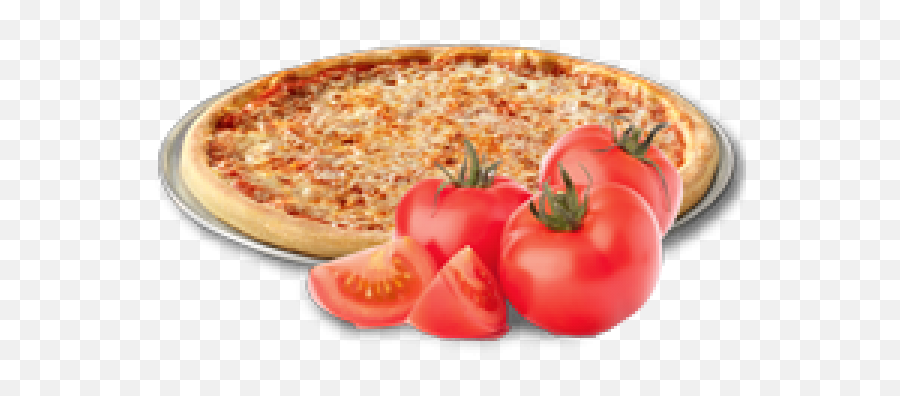 Png 3 Cheese Pizza Cheddar - Cheese And Tomato Pizza Png,Cheese Pizza Png