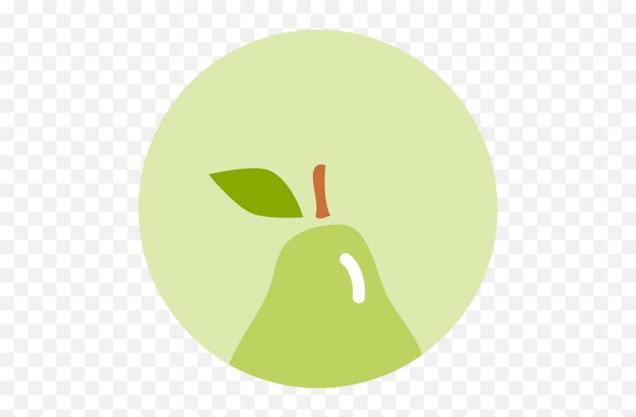 Pear Icon Minimal Fruit Iconset Alex T - Circle Png,Pear Png