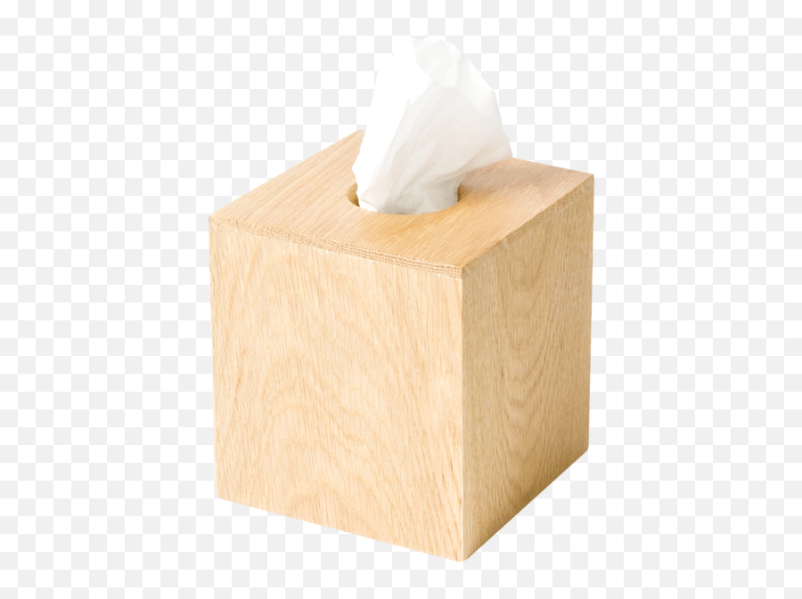 Tissue Box Cube Mezza Natural Oak - Plywood Png,Tissue Box Png