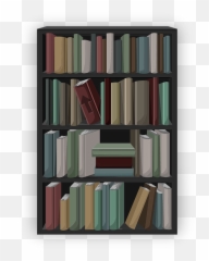 Bookcase Books Shelf - Shelf Png,Bookcase Png